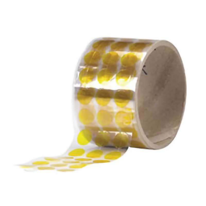 Kapton Disc, 3/4", 3" Core, 3.5 mil,, Silicone Adhesive, 1000/Roll
